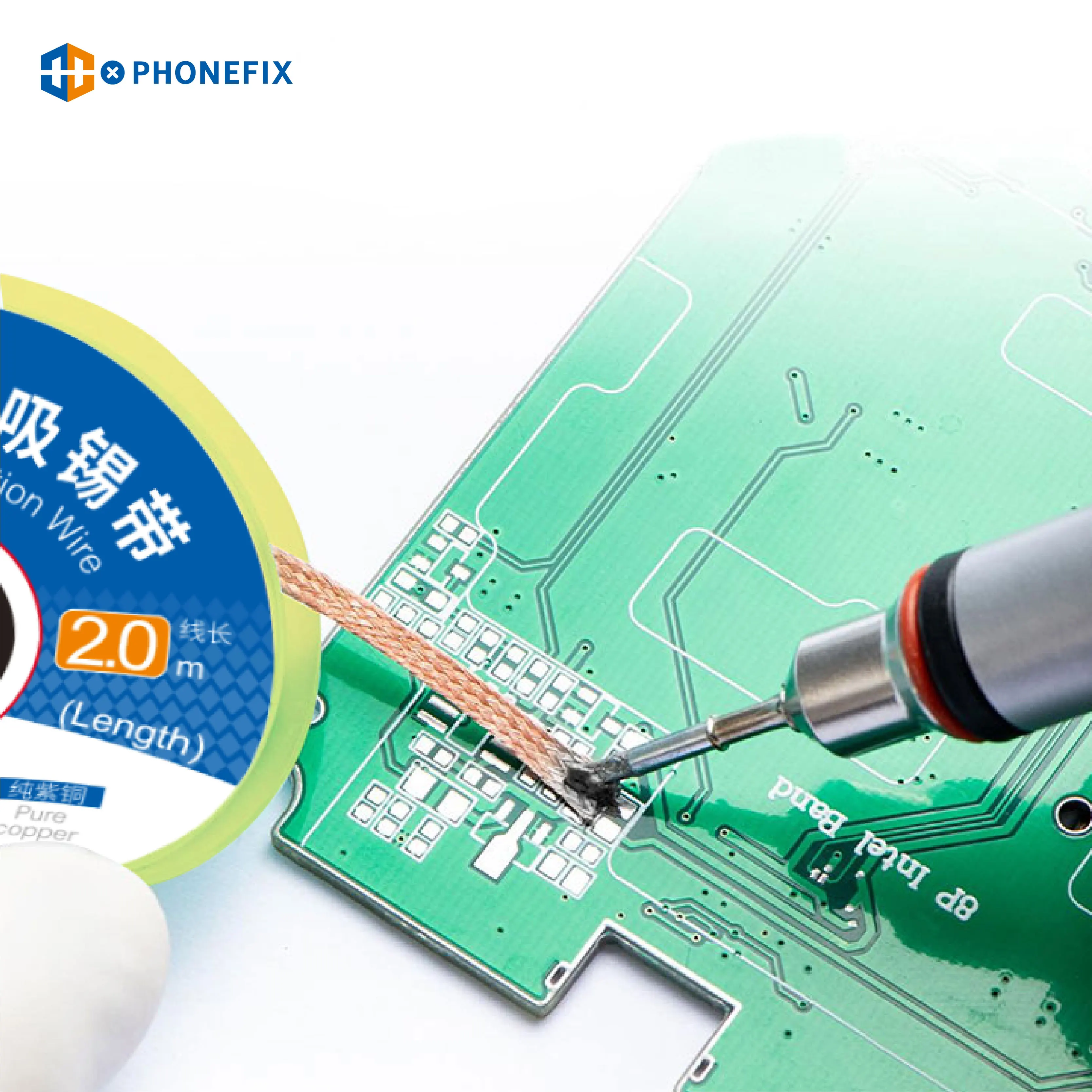 PHONEFIX Desoldering Braid Wic - Solder Wick Braid 评论和价格