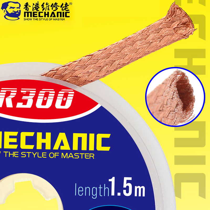 MECHANIC 1.0/1.5/2.0/2.5/3.0/3 - Solder Wick Braid 评论和价格