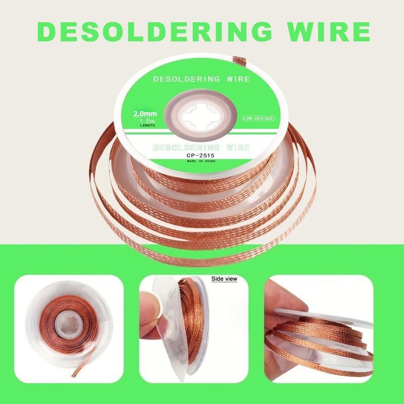 No‑Clean Desoldering Braid Cop - Solder Wick Braid 评论和价格