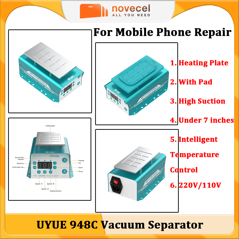 UYUE 948C LCD Screen Vacuum Se - Screen Separator Machine 评论和价格