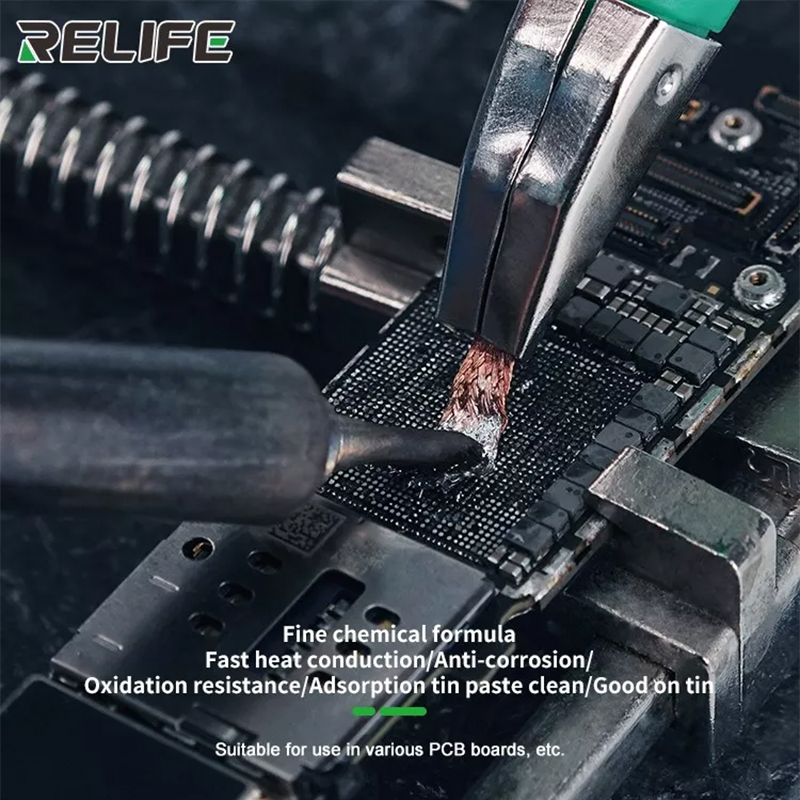 RELIFE desoldering mesh anti-h - Solder Wick Braid 评论和价格