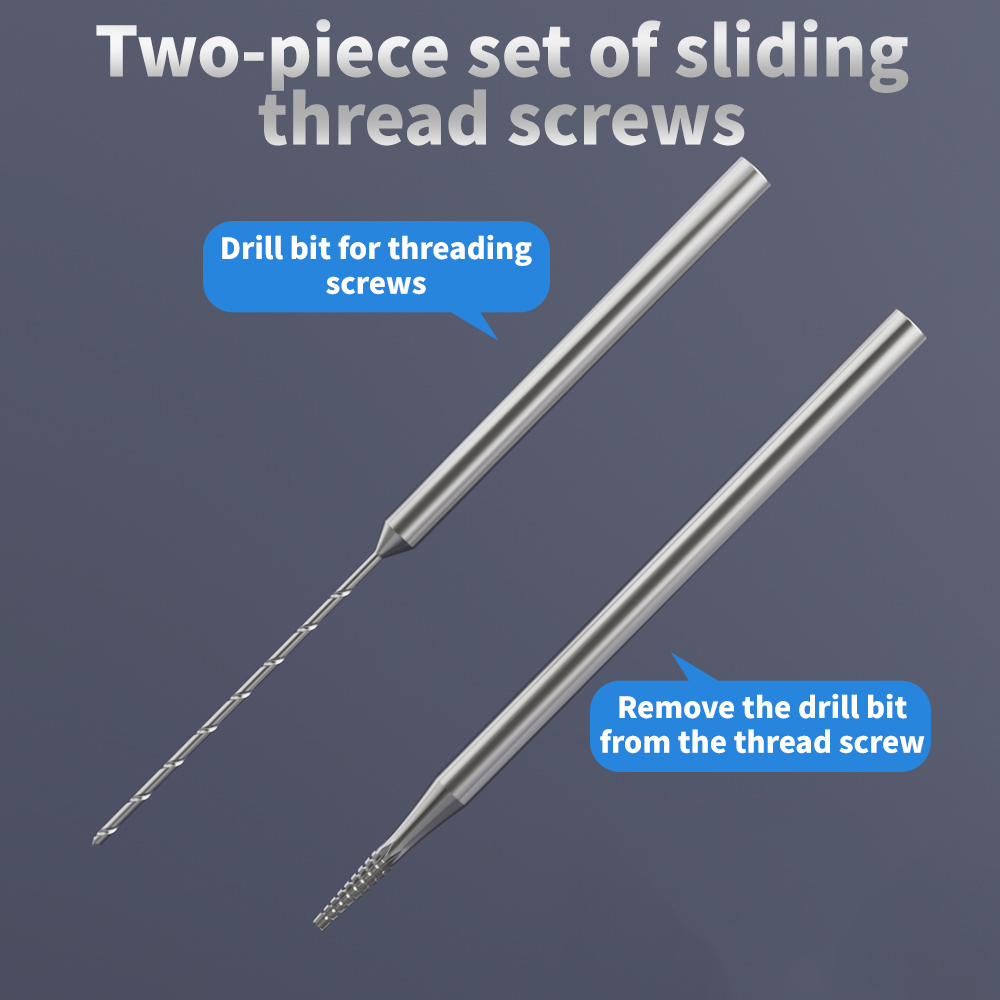 2Pcs Sliding Drill Bit Alloy S - Electronics Repair Business 评论和价格