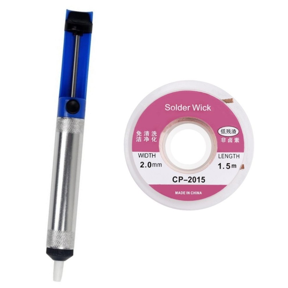Aluminum Desoldering Pump Vacu - Solder Wick Braid 评论和价格