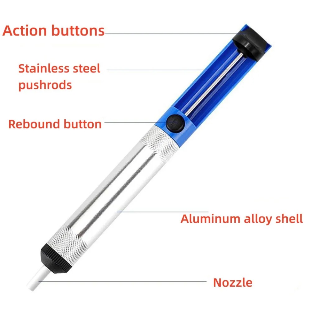 Aluminum Desoldering Pump Vacu - Solder Wick Braid 评论和价格