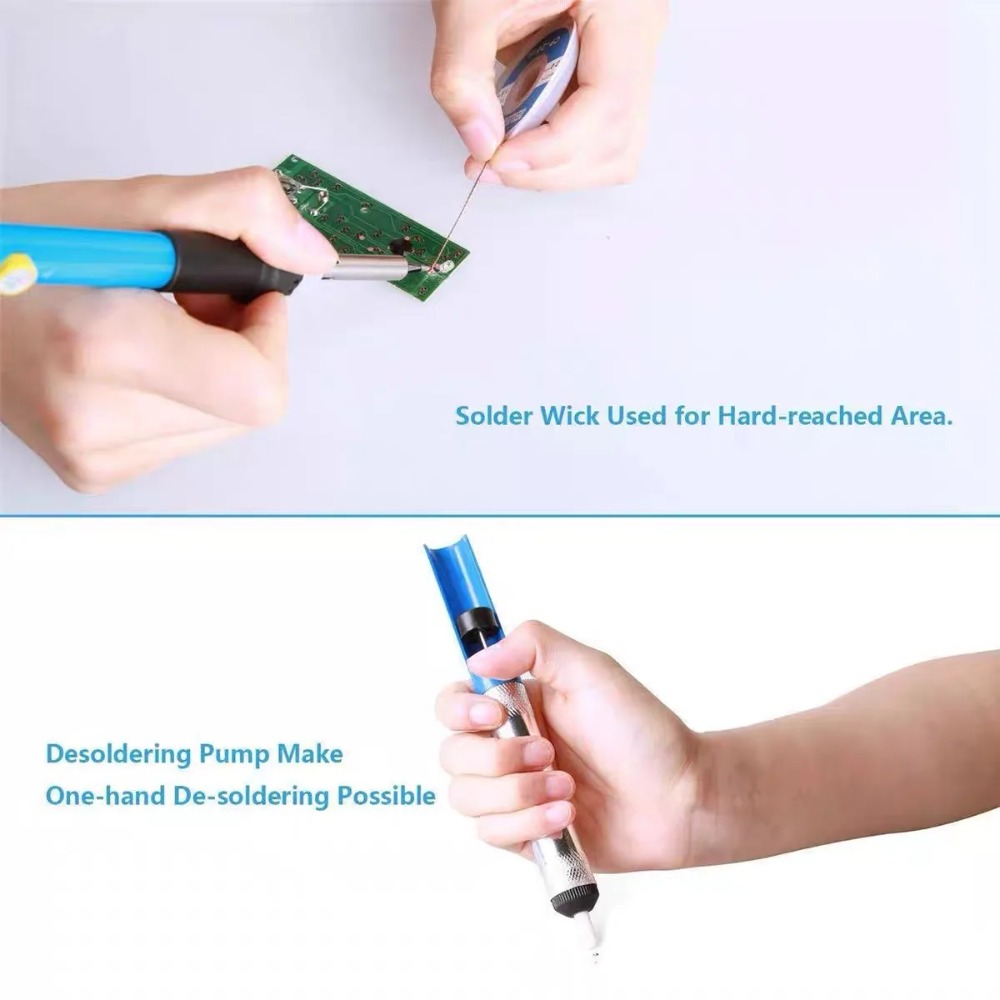 Aluminum Desoldering Pump Vacu - Solder Wick Braid 评论和价格