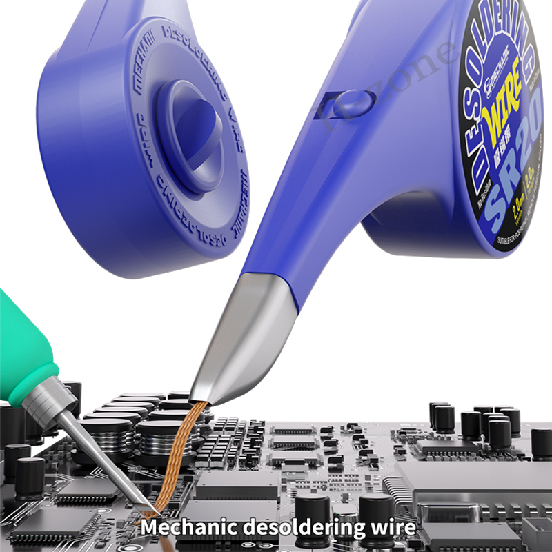 MECHANIC SR20 Series Anti-scal - Solder Wick Braid 评论和价格
