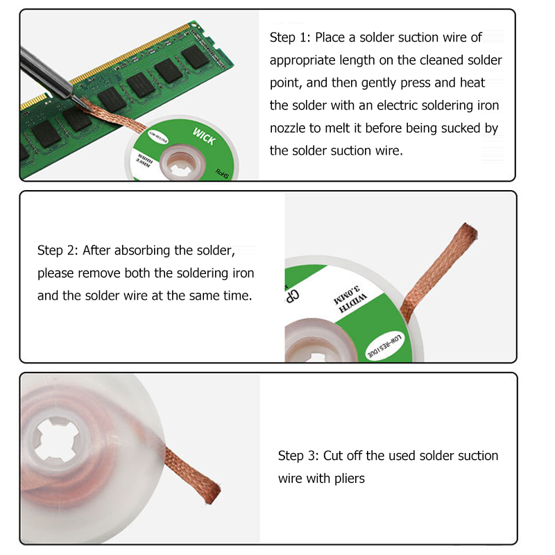 1.5M Desoldering Mesh Braid So - Solder Wick Braid 评论和价格