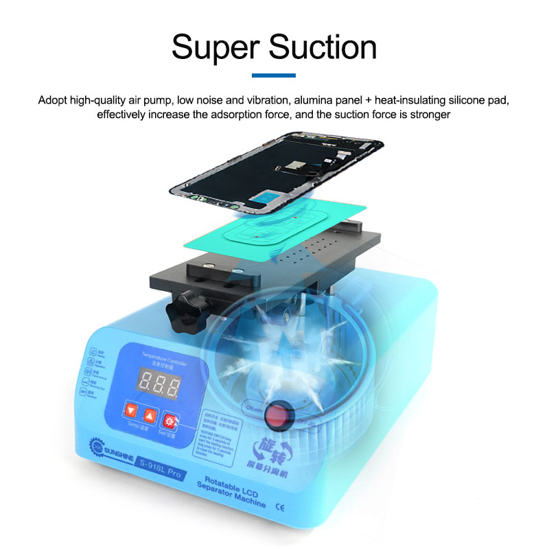 SUNSHINE S-918L Pro 8.5-inch R - Screen Separator Machine 评论和价格