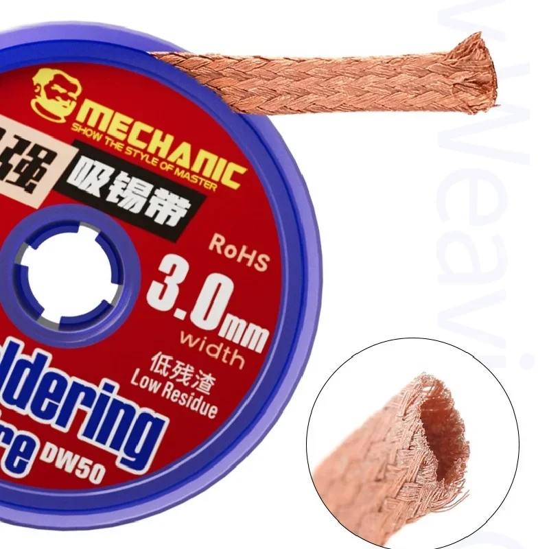 10pcs High Purity Copper Solde - Solder Wick Braid 评论和价格